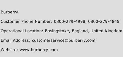 burberry service client|Burberry customer service number.